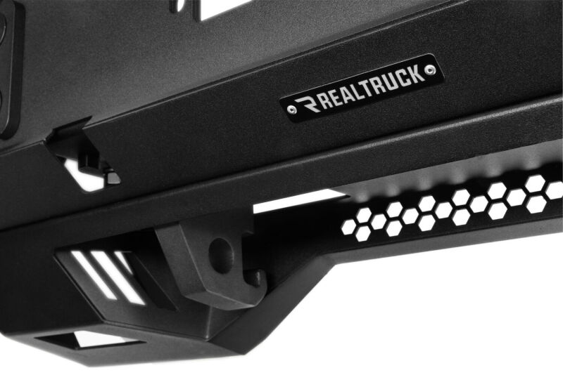 Jeep Wrangler Bumper - Front - Go Rhino - Trailline Stubby - Textured Black - `18-`26